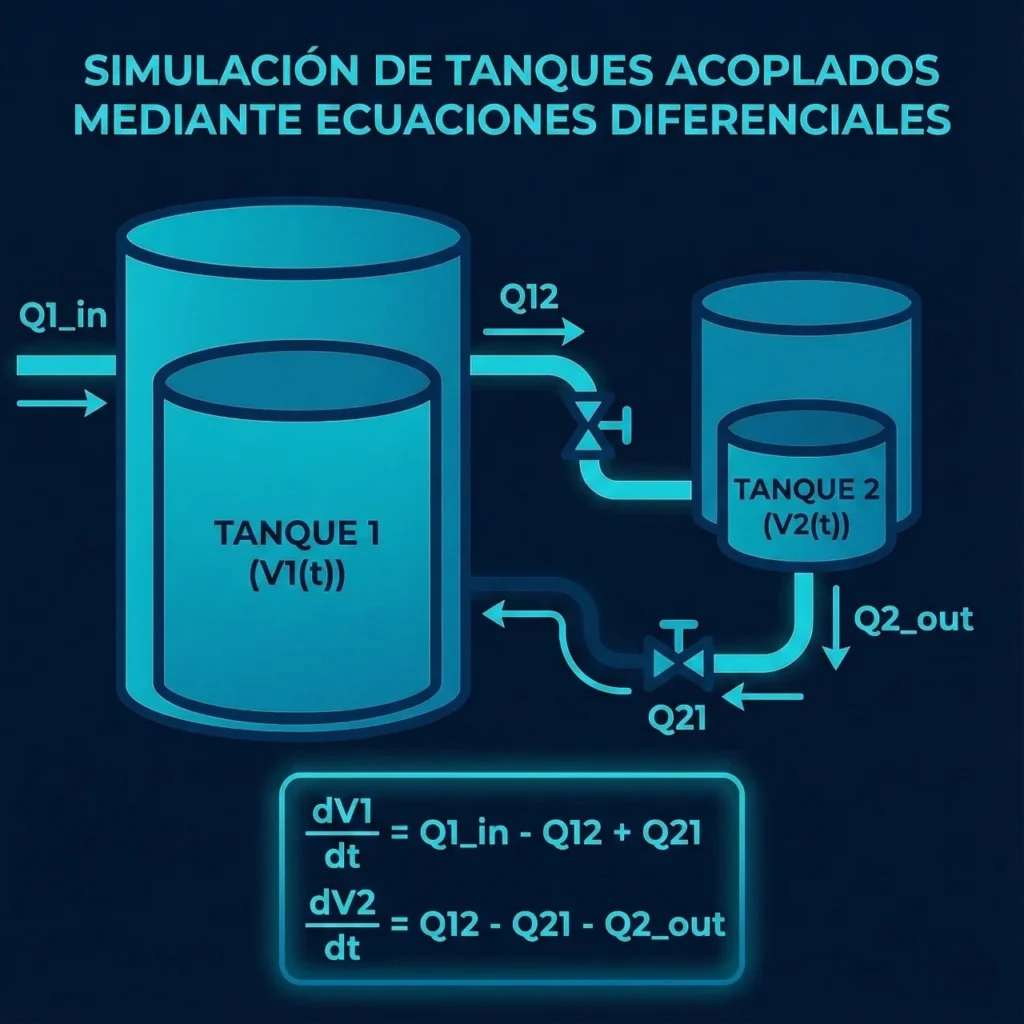 Bono 2 · Modelado de Sistemas Dinámicos Complejos: Tanques Interconectados