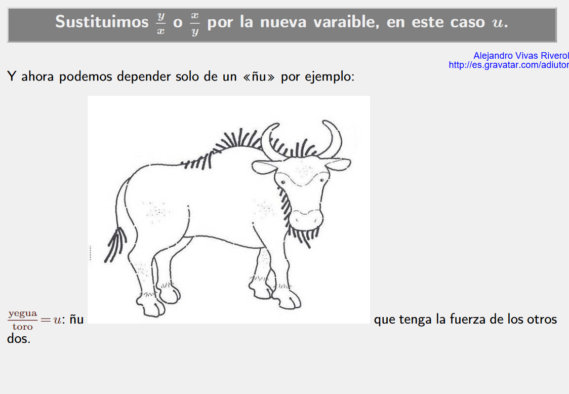 Ecuacion Diferencial Homogenea de 1er orden. Concepto de homogeneidad - Imagen 2